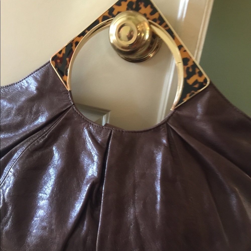 Liz Claiborne brown leather purse